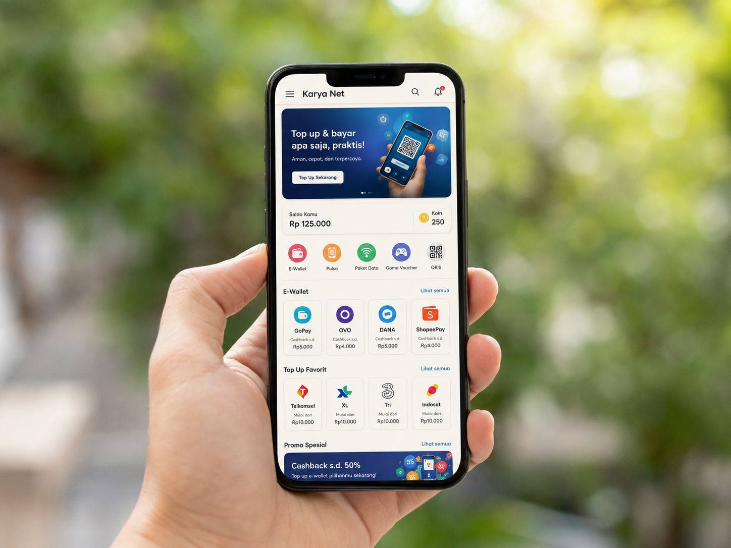 Layanan digital KaryaTopup